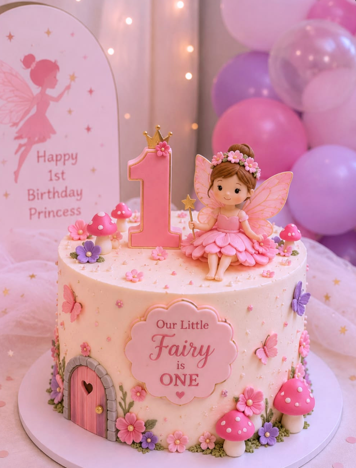 How to Recreate This Fairy First Birthday Theme