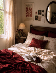 Cozy Red Bedroom Ideas That Feel Warm, Personal & Actually Livable 🍒