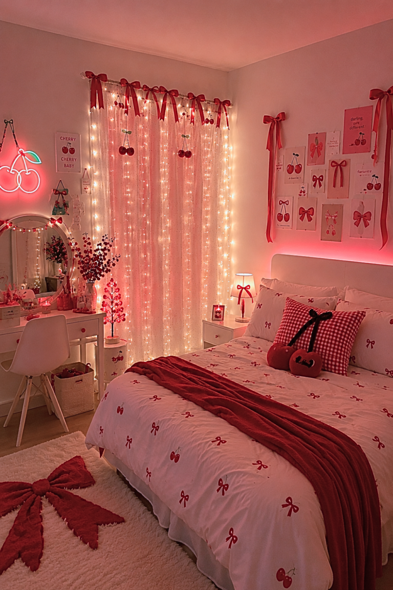 Cozy Red Bedroom Ideas That Feel Warm, Personal & Actually Livable 🍒